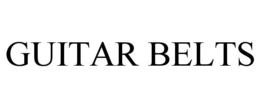 GUITAR BELTS trademark