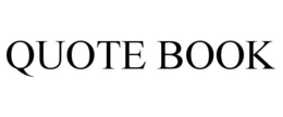 QUOTE BOOK trademark