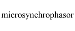 MICROSYNCHROPHASOR trademark