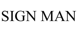 SIGN MAN trademark