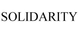 SOLIDARITY trademark