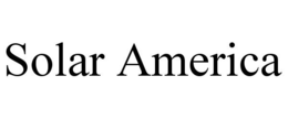 SOLAR AMERICA trademark