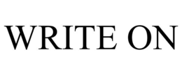 WRITE ON trademark