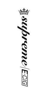 SUPREME E-CIG trademark
