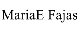 MARIAE FAJAS trademark