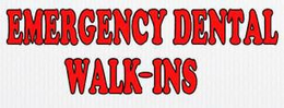 EMERGENCY DENTAL WALK-INS trademark