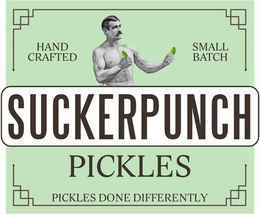 SUCKERPUNCH PICKLES PICKLES DONE DIFFERENTLY HAND CRAFTED SMALL BATCH trademark