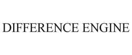 DIFFERENCE ENGINE trademark