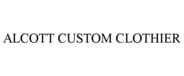 ALCOTT CUSTOM CLOTHIER trademark