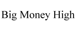 BIG MONEY HIGH trademark