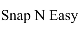 SNAP N EASY trademark