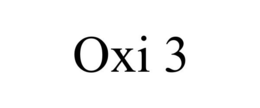 OXI 3 trademark