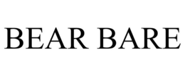 BEAR BARE trademark