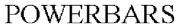 POWERBARS trademark