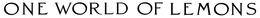 ONE WORLD OF LEMONS trademark