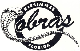 KISSIMMEE FLORIDA COBRAS trademark