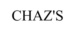 CHAZ'S trademark