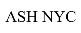 ASH NYC trademark