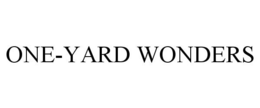 ONE-YARD WONDERS trademark