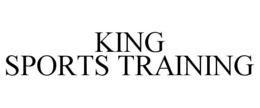 KING SPORTS TRAINING trademark