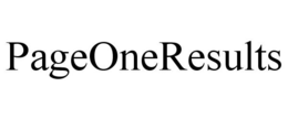 PAGEONERESULTS trademark