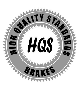 HIGH QUALITY STANDARDS HQS BRAKES trademark
