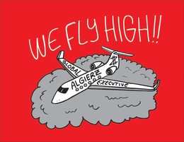 WE FLY HIGH!! GLOBAL ALGIERZ EXECUTIVE Z trademark