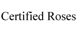CERTIFIED ROSES trademark