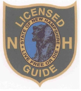NH LICENSED GUIDE STATE OF NEW HAMPSHIRE LIVE FREE OR DIE trademark