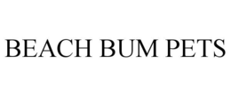 BEACH BUM PETS trademark