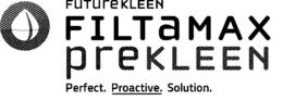 FUTUREKLEEN FILTAMAX PREKLEEN PERFECT. PROACTIVE. SOLUTION. trademark