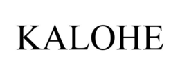 KALOHE trademark