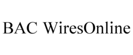 BAC WIRESONLINE trademark