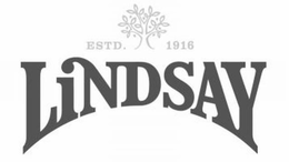 LINDSAY ESTD. 1916 trademark