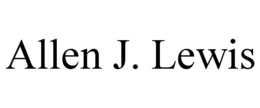ALLEN J. LEWIS trademark