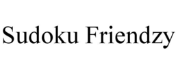 SUDOKU FRIENDZY trademark