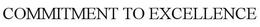COMMITMENT TO EXCELLENCE trademark