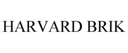 HARVARD BRIK trademark