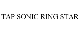 TAP SONIC RING STAR trademark