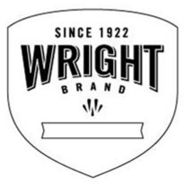 SINCE 1922 WRIGHT BRAND trademark