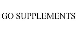 GO SUPPLEMENTS trademark