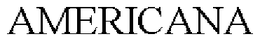 AMERICANA trademark