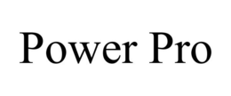 POWER PRO trademark