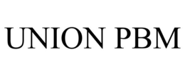 UNION PBM trademark