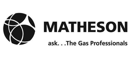 MATHESON ASK...THE GAS PROFESSIONALS trademark