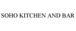 SOHO KITCHEN AND BAR trademark