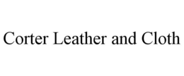 CORTER LEATHER AND CLOTH trademark