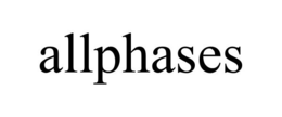 ALLPHASES trademark