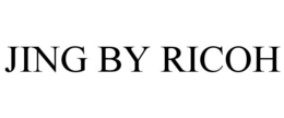 JING BY RICOH trademark