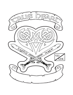 TRUE HEART LOYALTY HONOR W/MC trademark